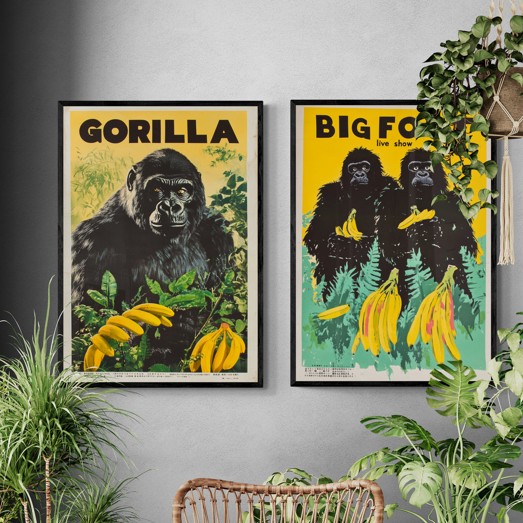 Buffalo and Big Foot Go Bananas